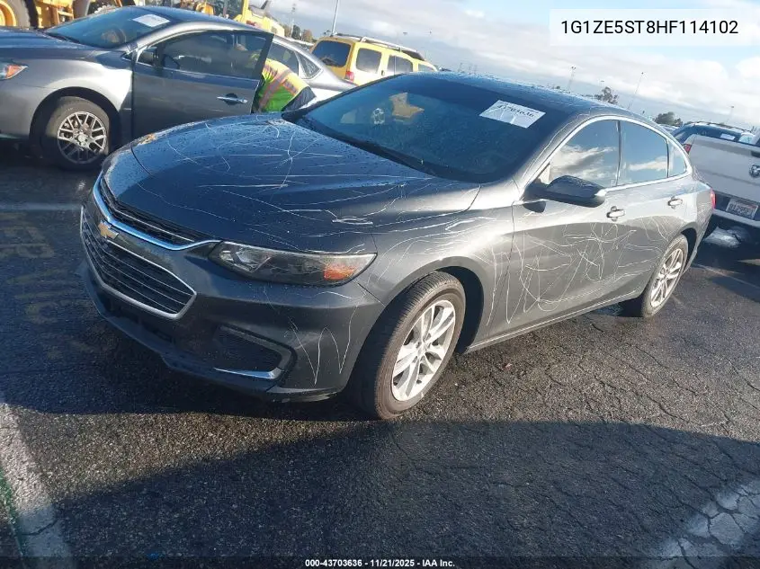1G1ZE5ST8HF114102 2017 Chevrolet Malibu 1Lt