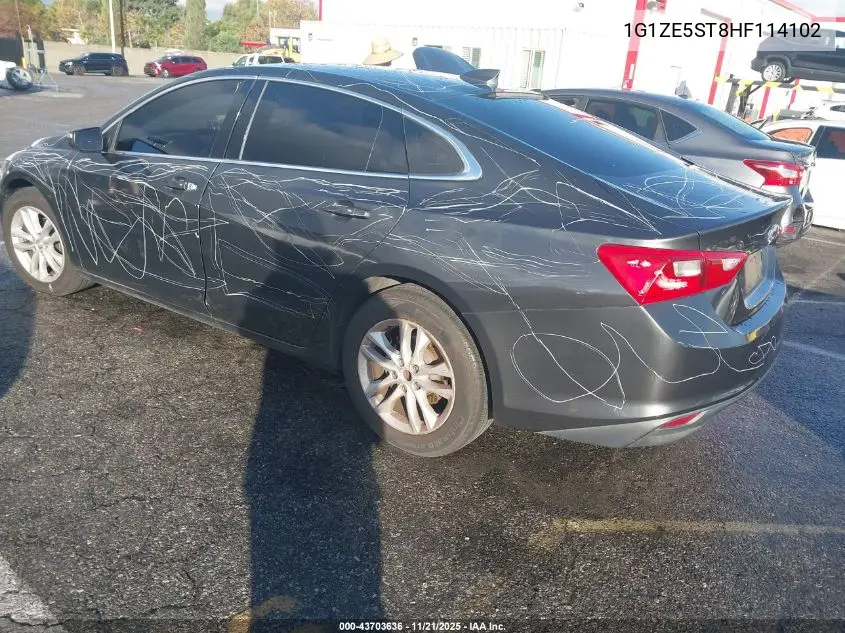 1G1ZE5ST8HF114102 2017 Chevrolet Malibu 1Lt