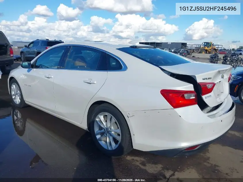 1G1ZJ5SU2HF245496 2017 Chevrolet Malibu Hybrid