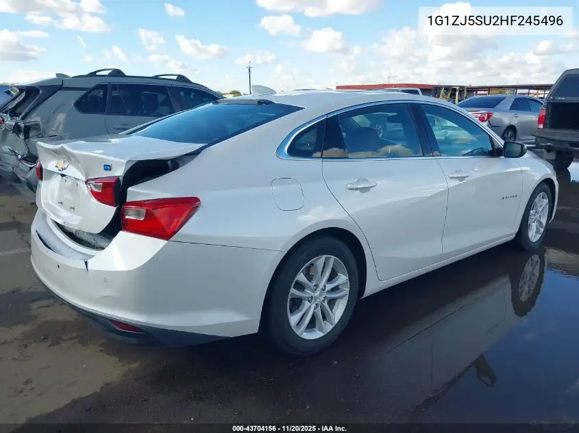 1G1ZJ5SU2HF245496 2017 Chevrolet Malibu Hybrid