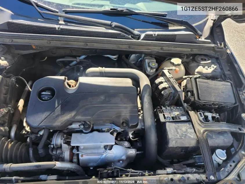 1G1ZE5ST2HF260866 2017 Chevrolet Malibu 1Lt