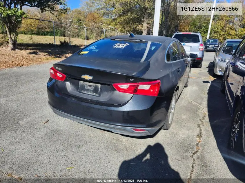 1G1ZE5ST2HF260866 2017 Chevrolet Malibu 1Lt