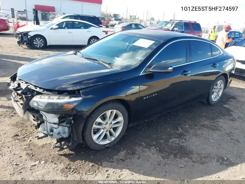 1G1ZE5ST5HF274597 2017 Chevrolet Malibu 1Lt