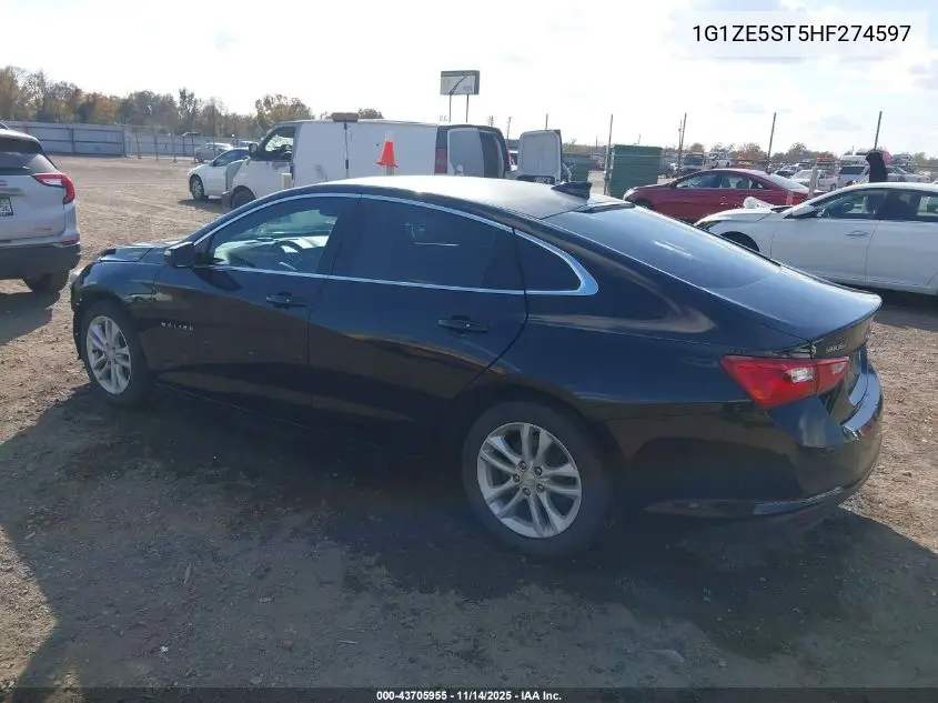 1G1ZE5ST5HF274597 2017 Chevrolet Malibu 1Lt