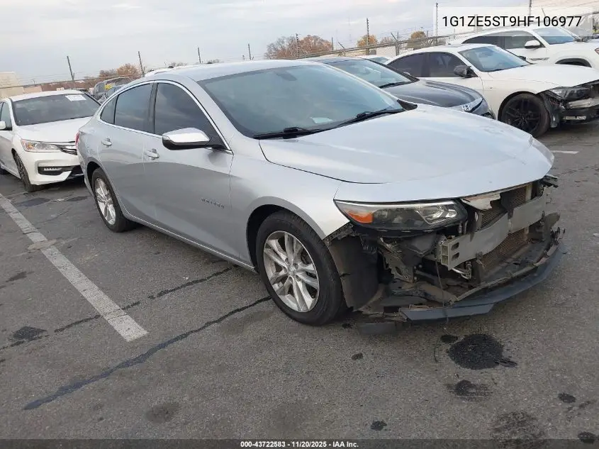 1G1ZE5ST9HF106977 2017 Chevrolet Malibu 1Lt