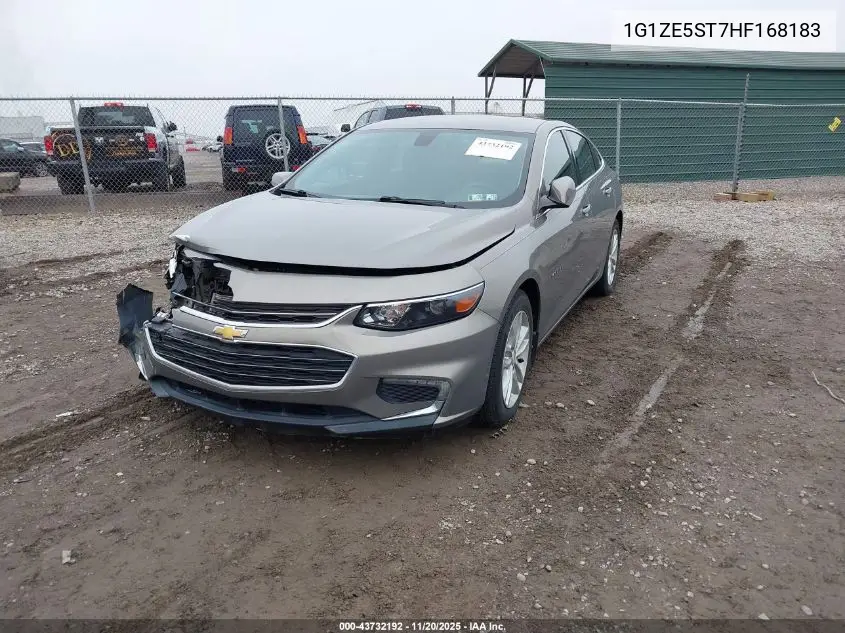 1G1ZE5ST7HF168183 2017 Chevrolet Malibu 1Lt