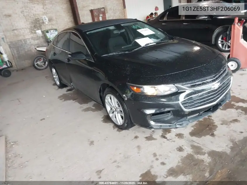 1G1ZE5ST3HF206069 2017 Chevrolet Malibu 1Lt