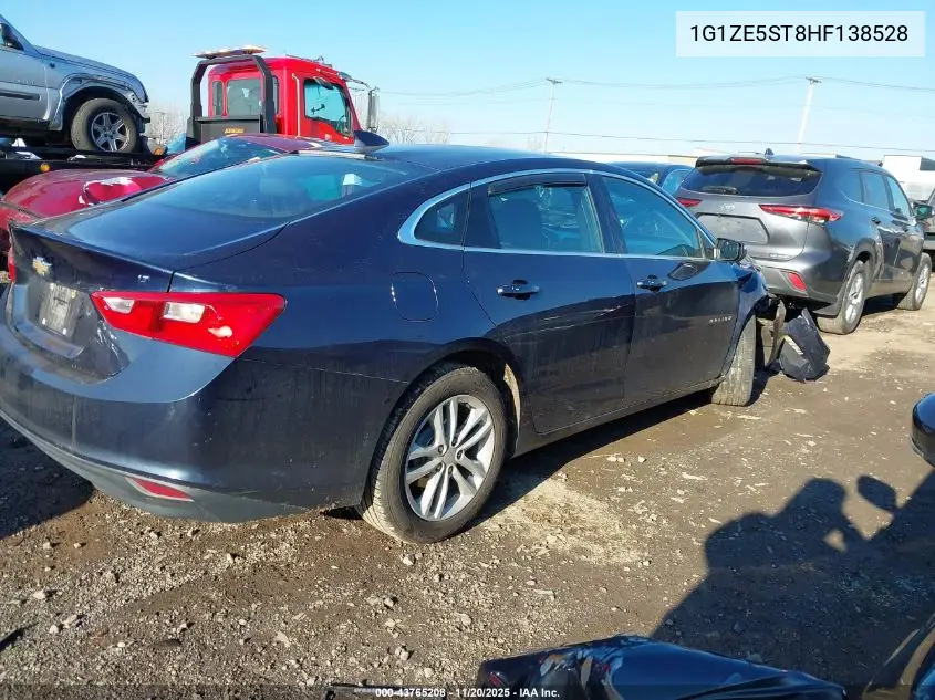 1G1ZE5ST8HF138528 2017 Chevrolet Malibu 1Lt
