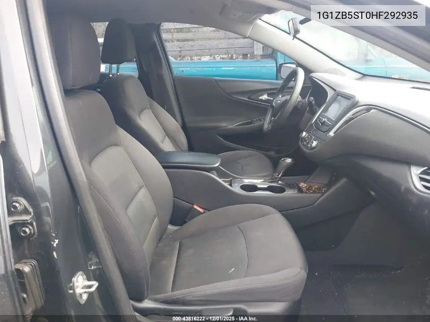 1G1ZB5ST0HF292935 2017 Chevrolet Malibu Ls