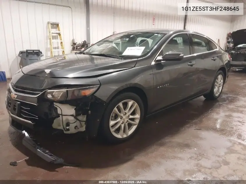1G1ZE5ST3HF248645 2017 Chevrolet Malibu 1Lt