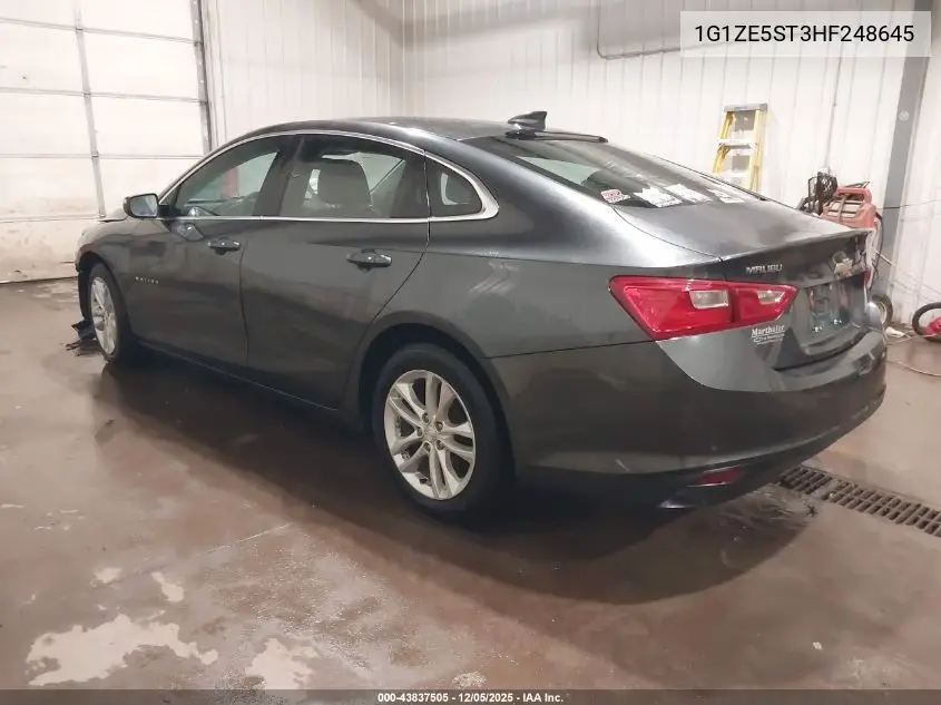 1G1ZE5ST3HF248645 2017 Chevrolet Malibu 1Lt