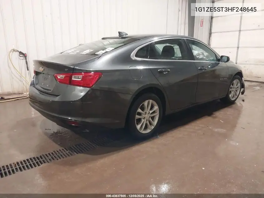 1G1ZE5ST3HF248645 2017 Chevrolet Malibu 1Lt