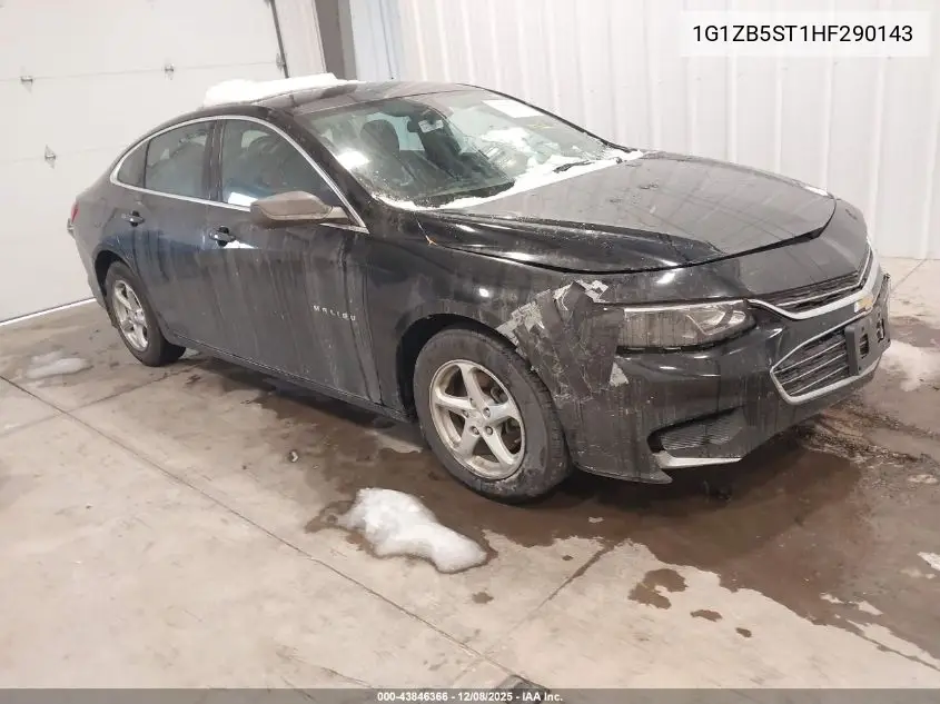 1G1ZB5ST1HF290143 2017 Chevrolet Malibu Ls