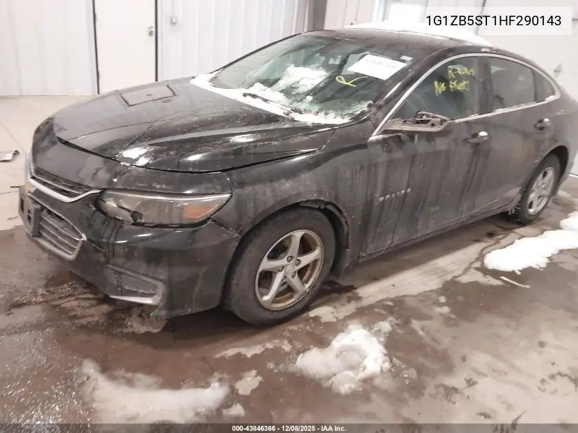 1G1ZB5ST1HF290143 2017 Chevrolet Malibu Ls