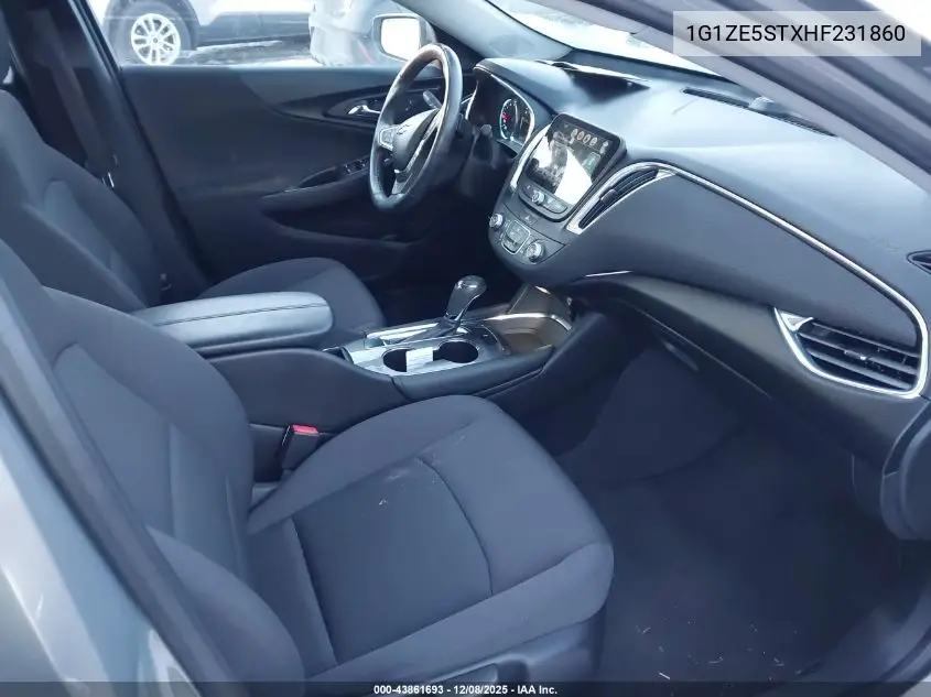 1G1ZE5STXHF231860 2017 Chevrolet Malibu 1Lt