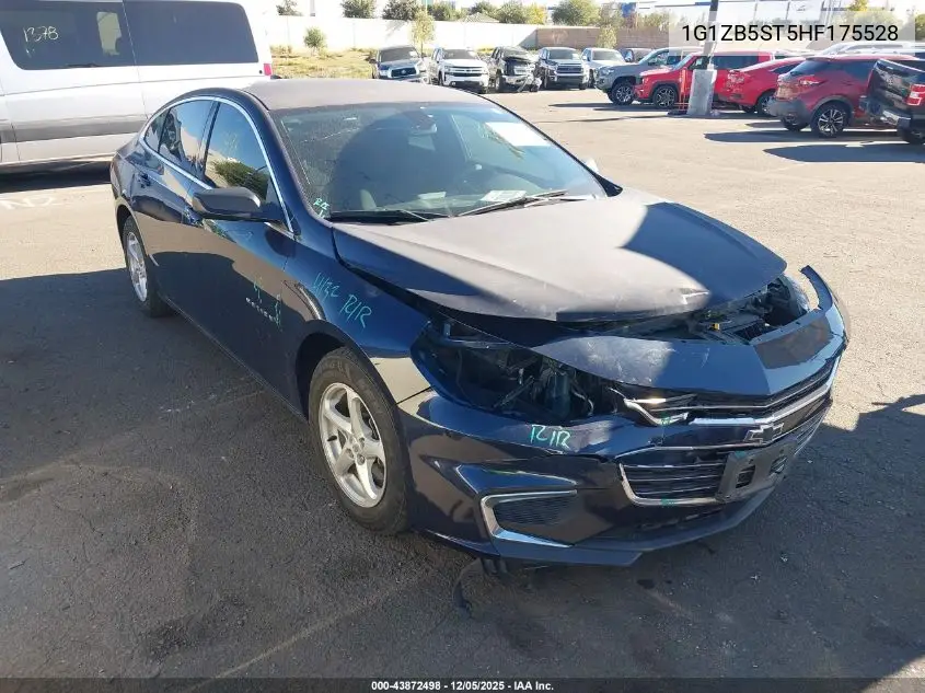 1G1ZB5ST5HF175528 2017 Chevrolet Malibu Ls