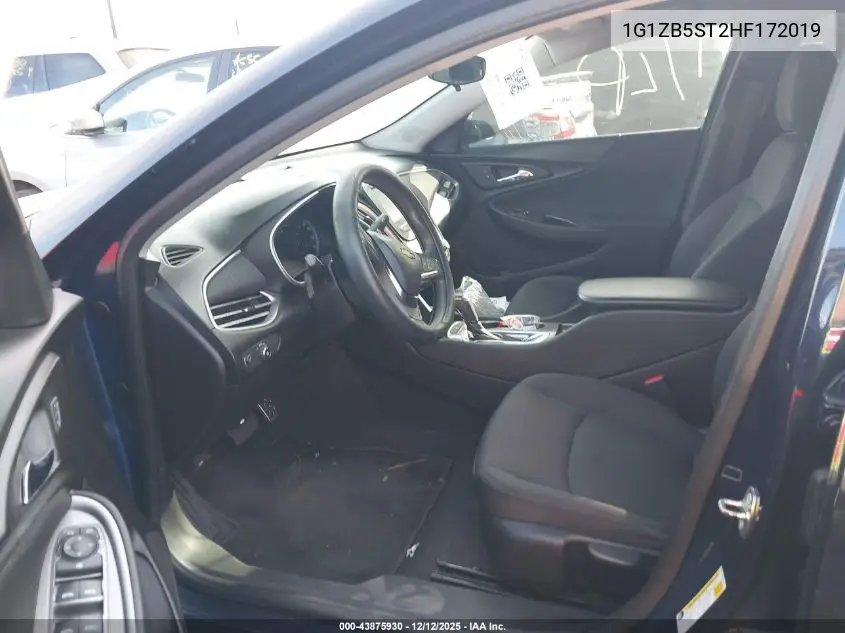 1G1ZB5ST2HF172019 2017 Chevrolet Malibu Ls