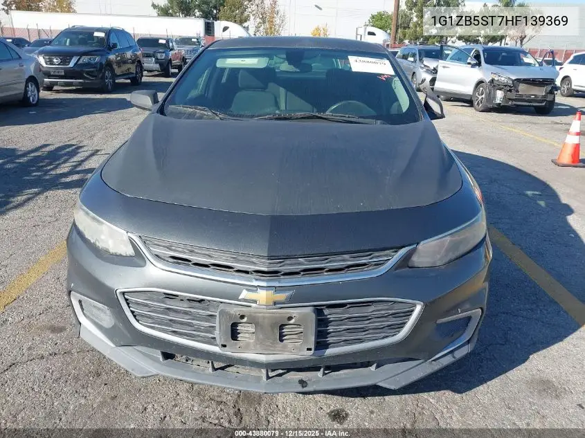 1G1ZB5ST7HF139369 2017 Chevrolet Malibu Ls