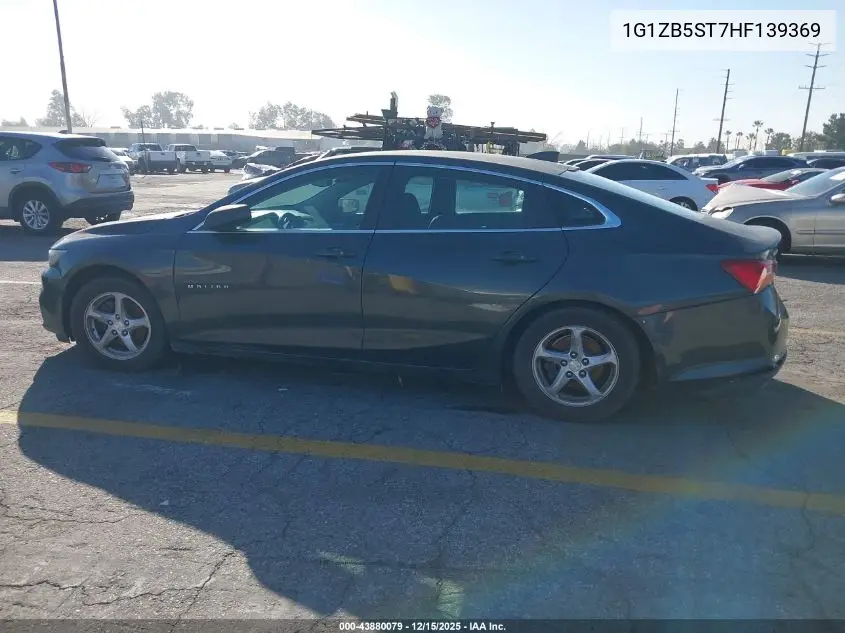 1G1ZB5ST7HF139369 2017 Chevrolet Malibu Ls