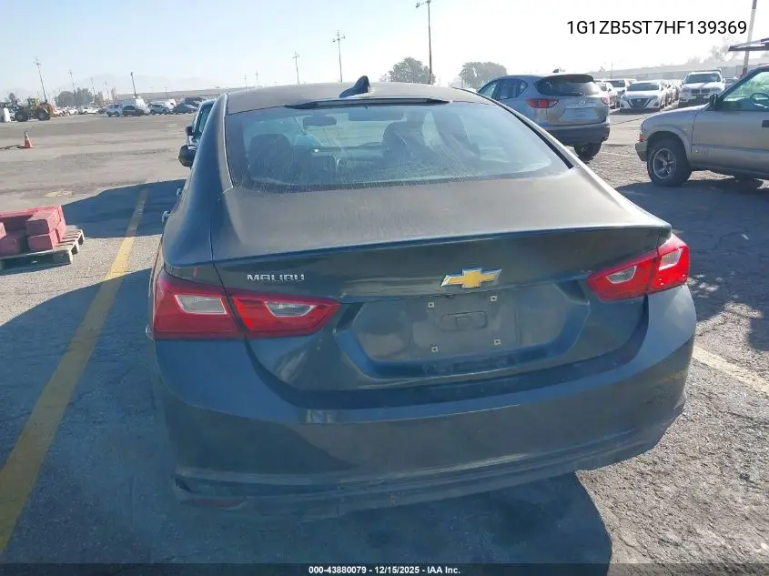 1G1ZB5ST7HF139369 2017 Chevrolet Malibu Ls