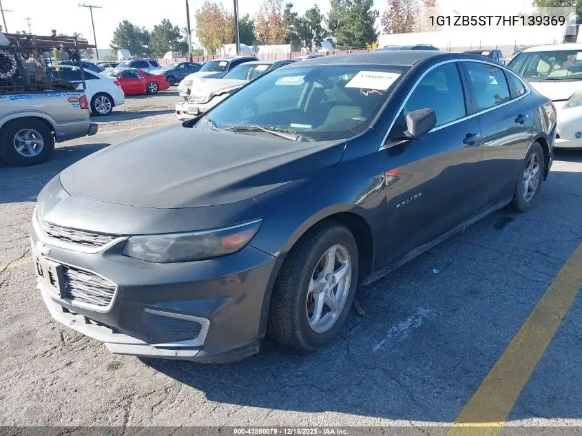 1G1ZB5ST7HF139369 2017 Chevrolet Malibu Ls
