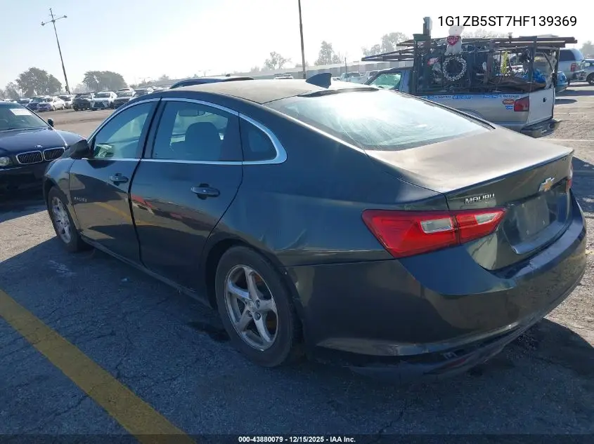 1G1ZB5ST7HF139369 2017 Chevrolet Malibu Ls