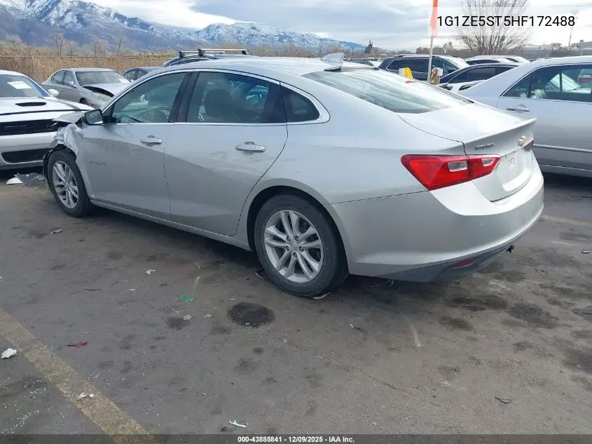 1G1ZE5ST5HF172488 2017 Chevrolet Malibu 1Lt