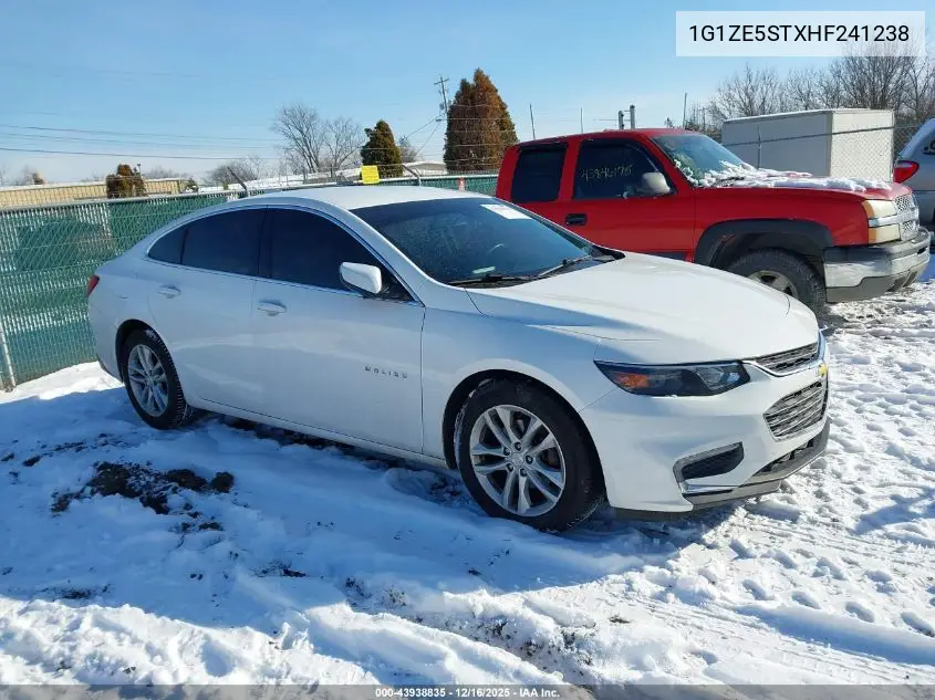 1G1ZE5STXHF241238 2017 Chevrolet Malibu 1Lt