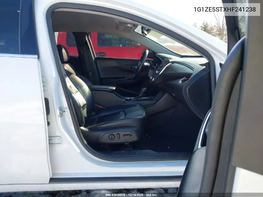 1G1ZE5STXHF241238 2017 Chevrolet Malibu 1Lt