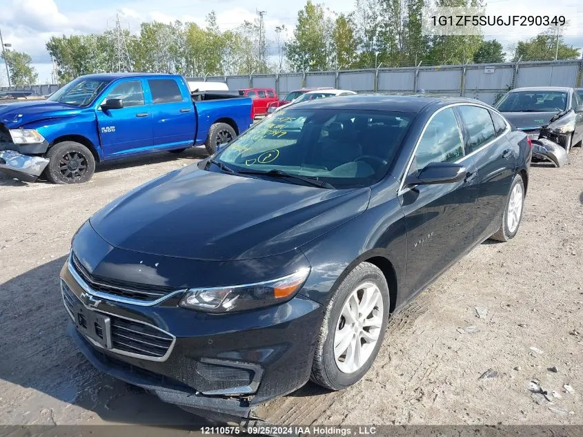 2018 Chevrolet Malibu Hybrid VIN: 1G1ZF5SU6JF290349 Lot: 12110575