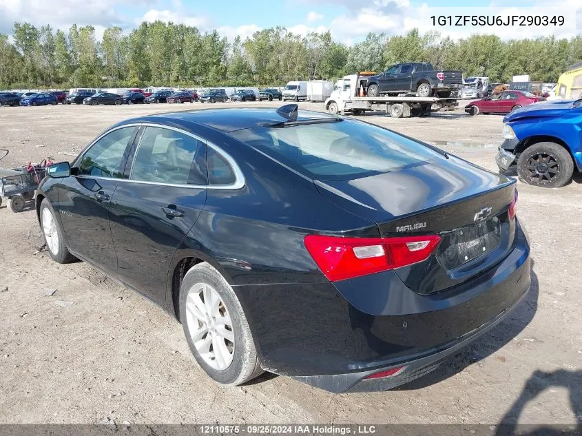 1G1ZF5SU6JF290349 2018 Chevrolet Malibu Hybrid