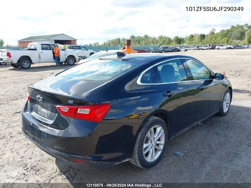 2018 Chevrolet Malibu Hybrid VIN: 1G1ZF5SU6JF290349 Lot: 12110575