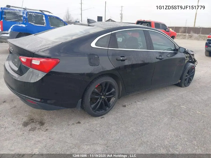 1G1ZD5ST9JF151779 2018 Chevrolet Malibu Lt