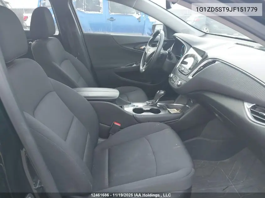 1G1ZD5ST9JF151779 2018 Chevrolet Malibu Lt