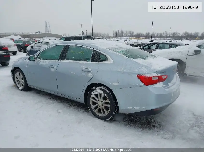 1G1ZD5ST5JF199649 2018 Chevrolet Malibu Lt
