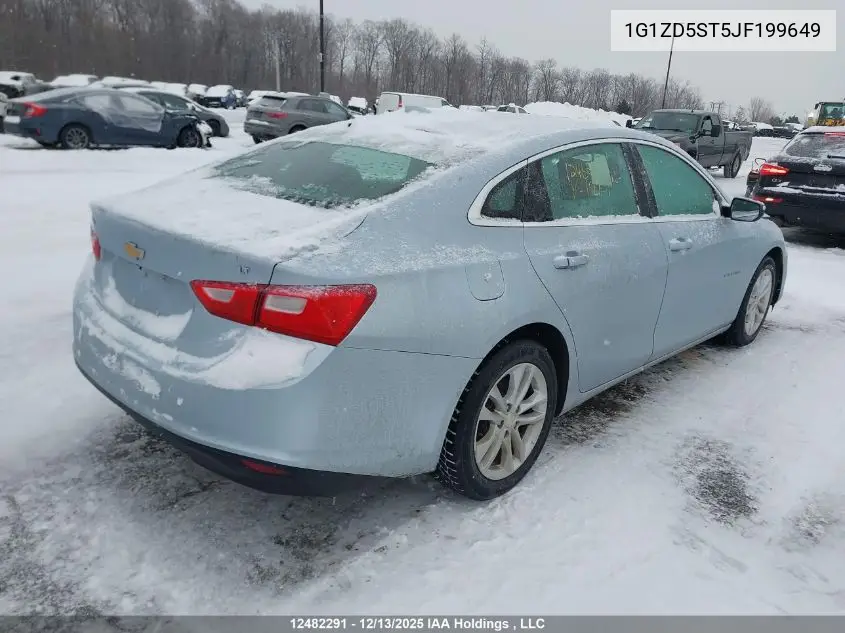 1G1ZD5ST5JF199649 2018 Chevrolet Malibu Lt