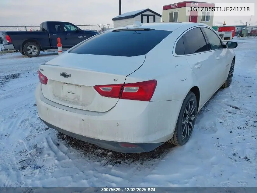 1G1ZD5ST1JF241718 2018 Chevrolet Malibu Lt