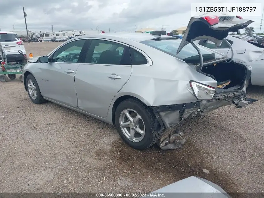 1G1ZB5ST1JF188797 2018 Chevrolet Malibu 1Ls