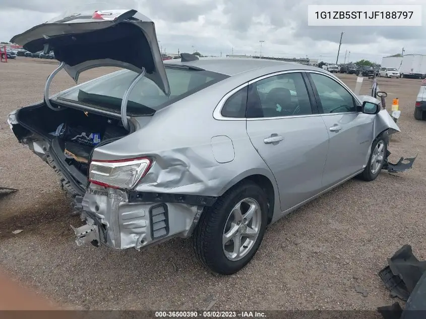 1G1ZB5ST1JF188797 2018 Chevrolet Malibu 1Ls