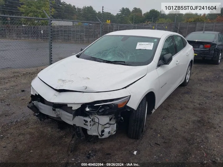 2018 Chevrolet Malibu 1Ls VIN: 1G1ZB5ST0JF241604 Lot: 40452094