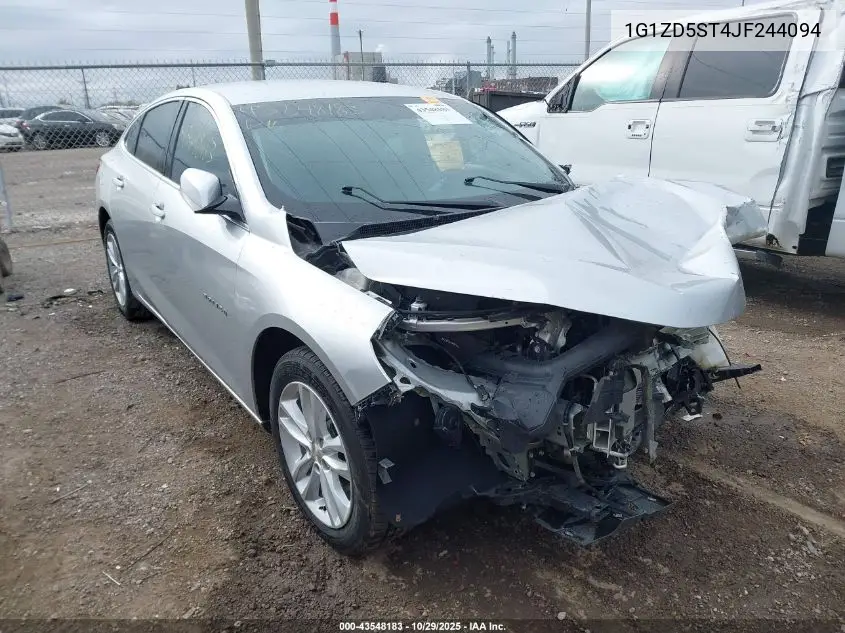 1G1ZD5ST4JF244094 2018 Chevrolet Malibu Lt
