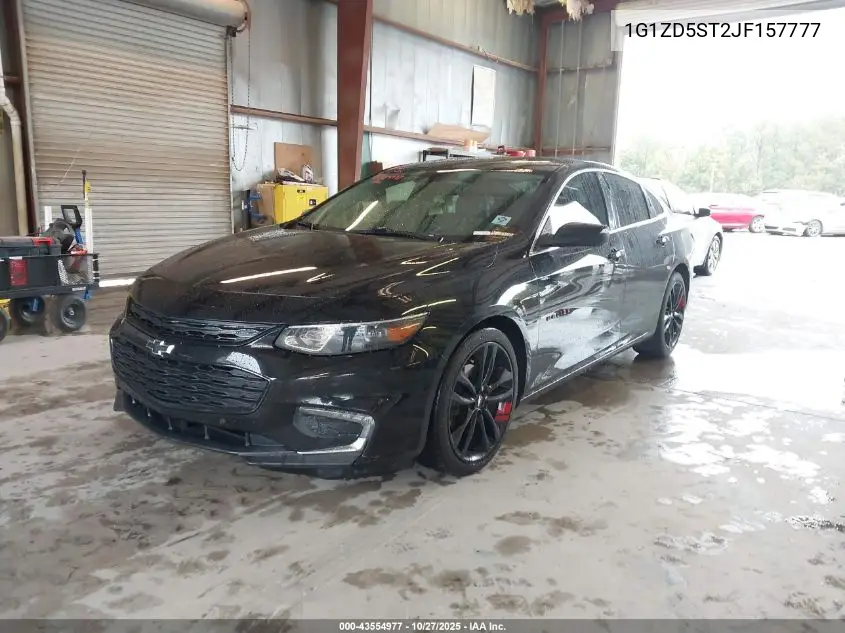 1G1ZD5ST2JF157777 2018 Chevrolet Malibu Lt