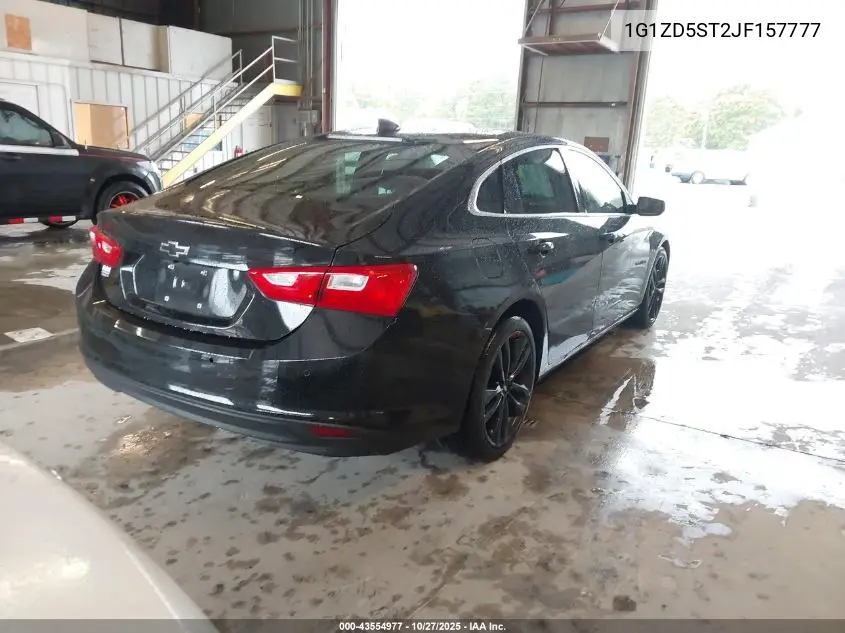 1G1ZD5ST2JF157777 2018 Chevrolet Malibu Lt