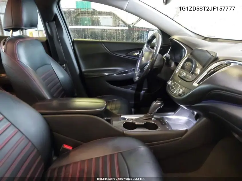 1G1ZD5ST2JF157777 2018 Chevrolet Malibu Lt