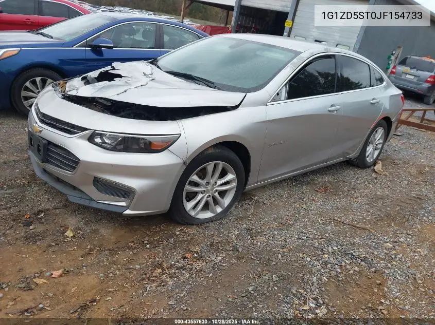 1G1ZD5ST0JF154733 2018 Chevrolet Malibu Lt
