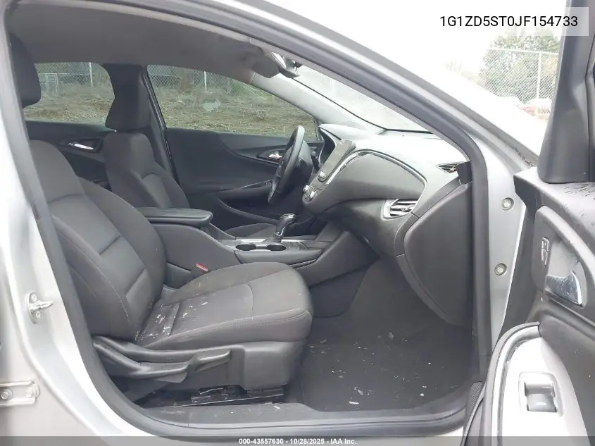 1G1ZD5ST0JF154733 2018 Chevrolet Malibu Lt