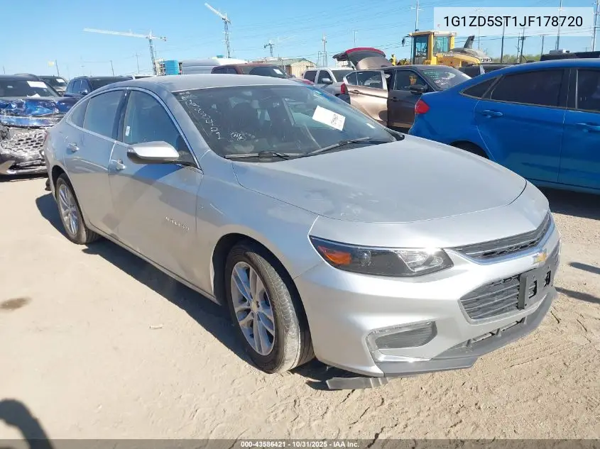 1G1ZD5ST1JF178720 2018 Chevrolet Malibu Lt
