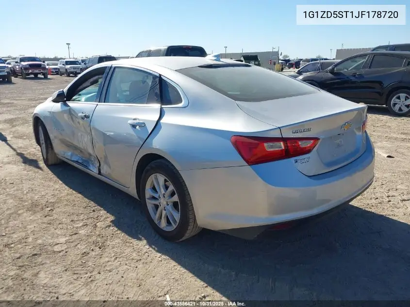 1G1ZD5ST1JF178720 2018 Chevrolet Malibu Lt
