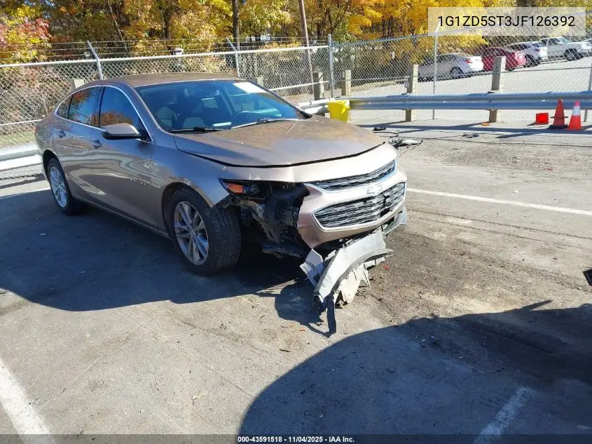 1G1ZD5ST3JF126392 2018 Chevrolet Malibu Lt