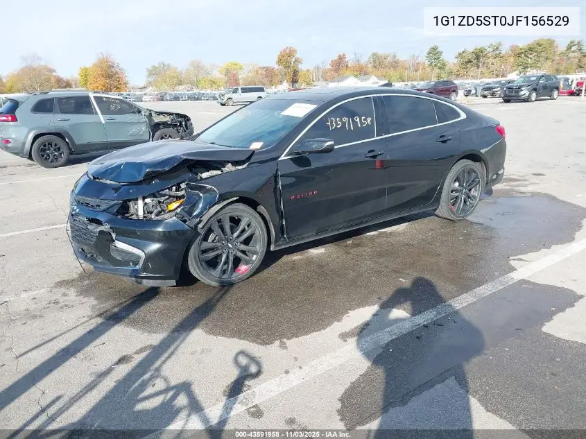 1G1ZD5ST0JF156529 2018 Chevrolet Malibu Lt